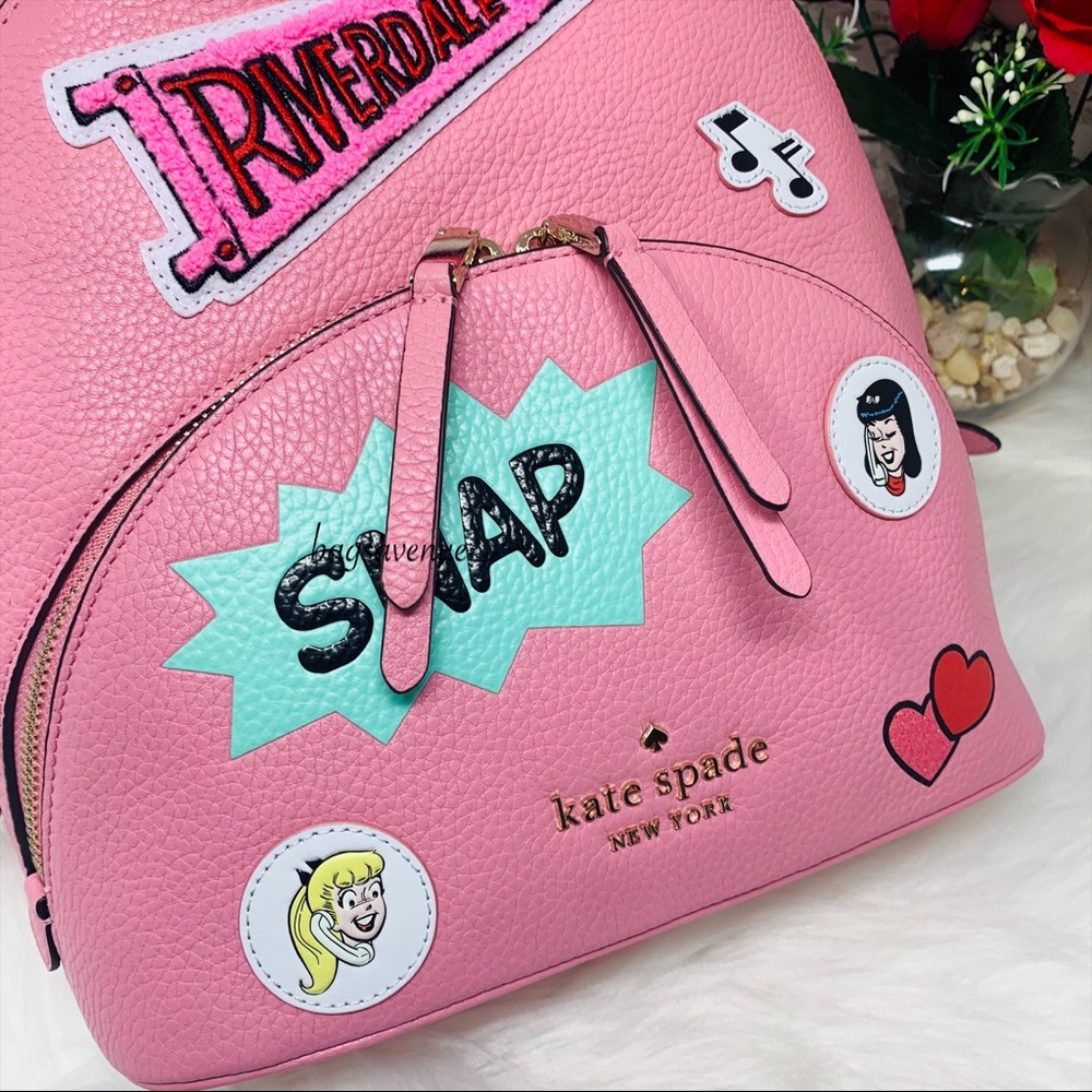 Kate spade riverdale Archie comics backpack pink - Picture 6 of 16